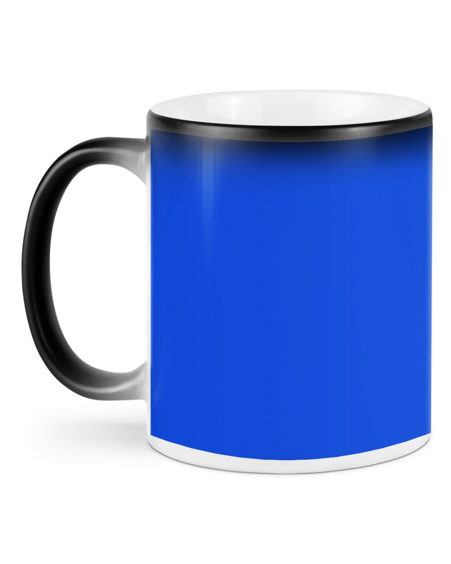 I'M NOT RUDE I'M DUTCH - Color Changing Mug - Royal - back