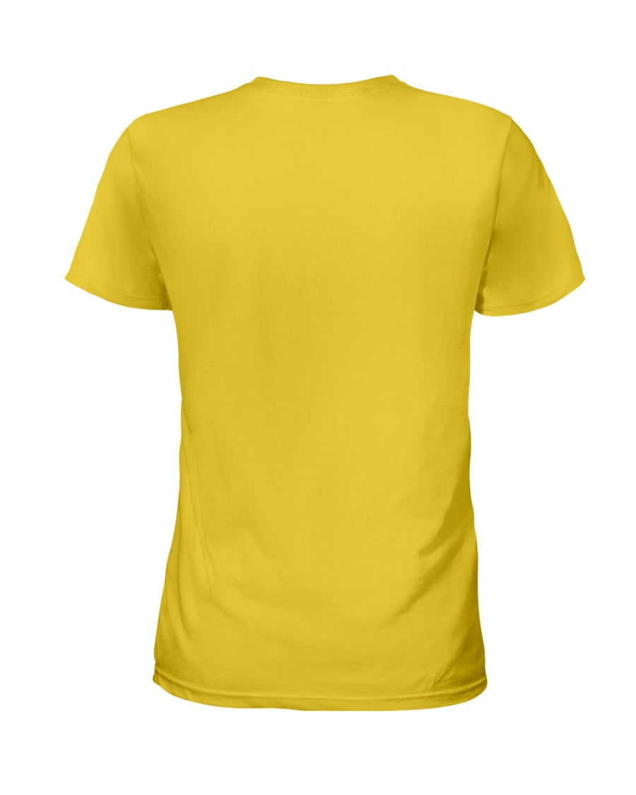 I'M NOT RUDE I'M DUTCH - Ladies T-Shirt - Daisy - back