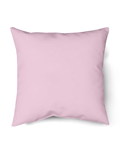 I'M NOT RUDE I'M DUTCH - Indoor Pillow - 18” x 18” - Classic Pink - back